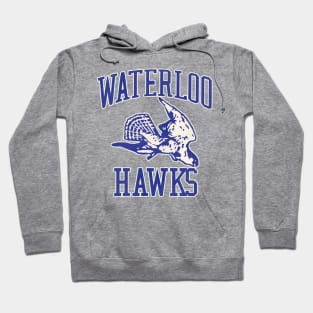 Defunct Waterloo Hawks Basketball Team Hoodie